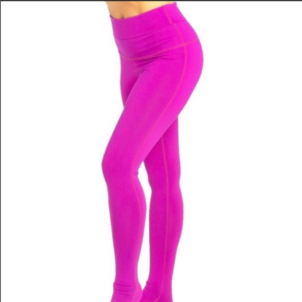 Pure Barre by Splits59 Pink Leggings